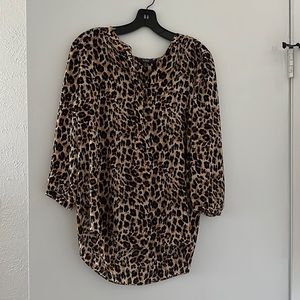 NYDJ three-quarter sleeve blouse